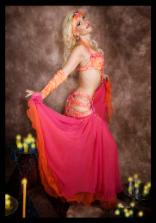 one of a kind belly dance costume